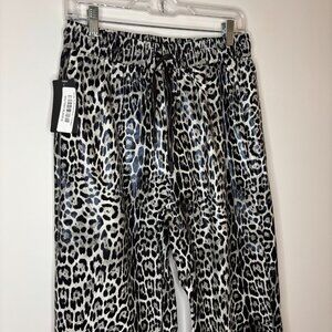 BALBOA NEW Born to be Bold Animal Print Pant Womens M Pull On Drawstring